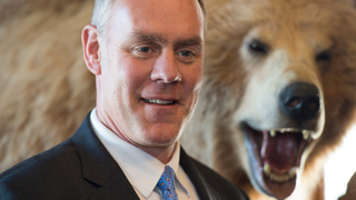 Secretary of Interior Installs <i>Big Buck Hunter</i> in Cafeteria to Celebrate Conservation